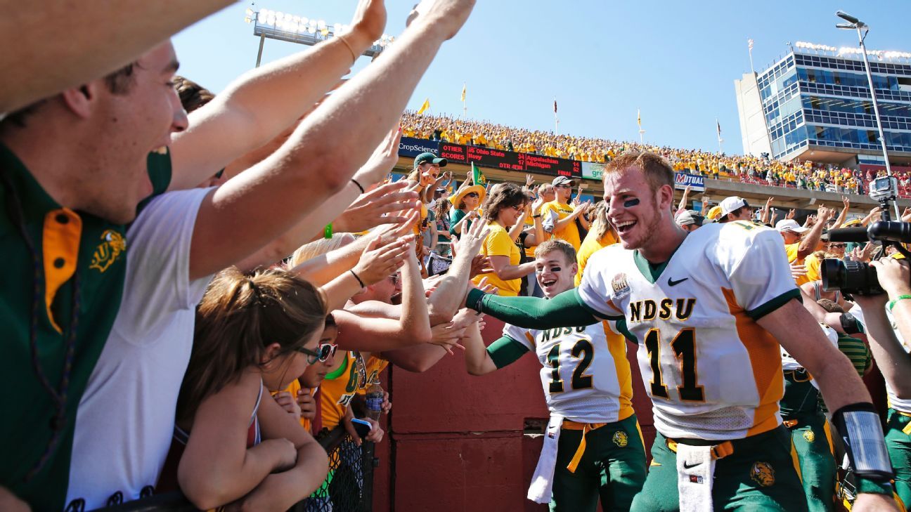 Philadelphia Eagles QB Carson Wentz was a Bison, always a Bison