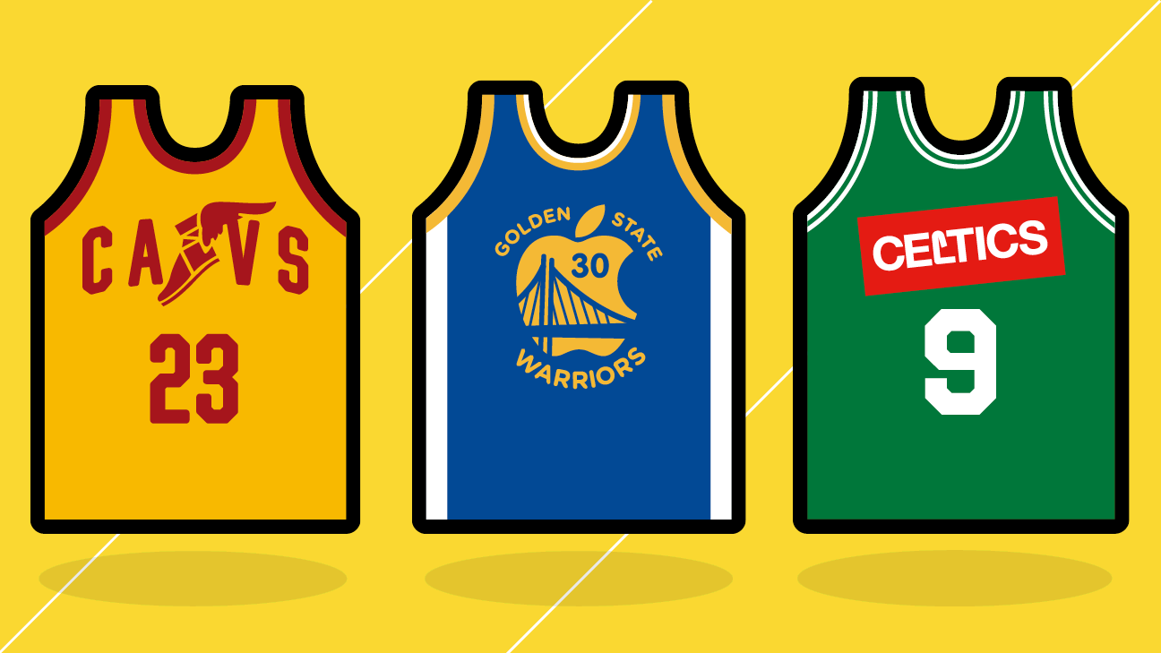 An in depth look at NBA jerseys with full advertising ESPN