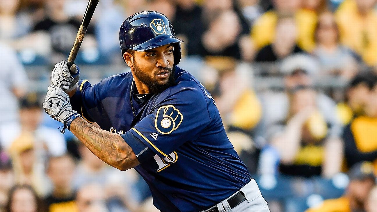 Milwaukee Brewers OF Domingo Santana on DL until after All-Star break ...