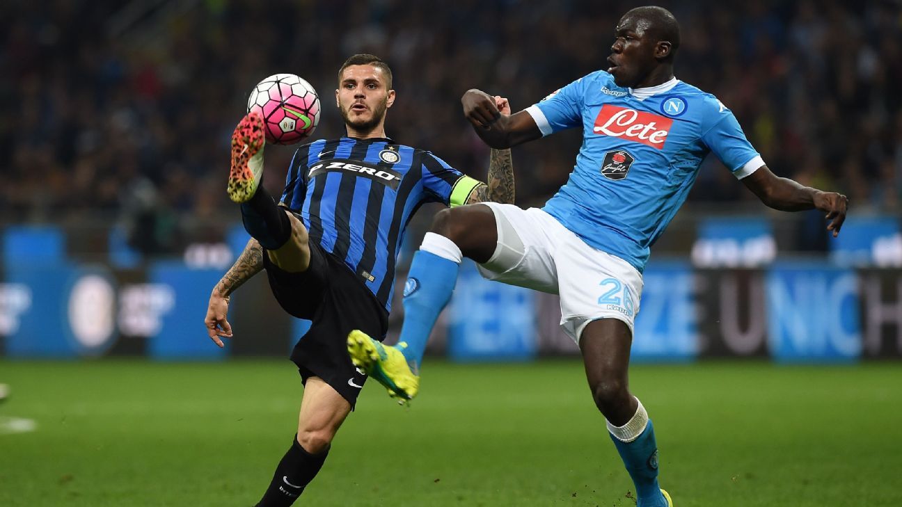 Image result for koulibaly tackle