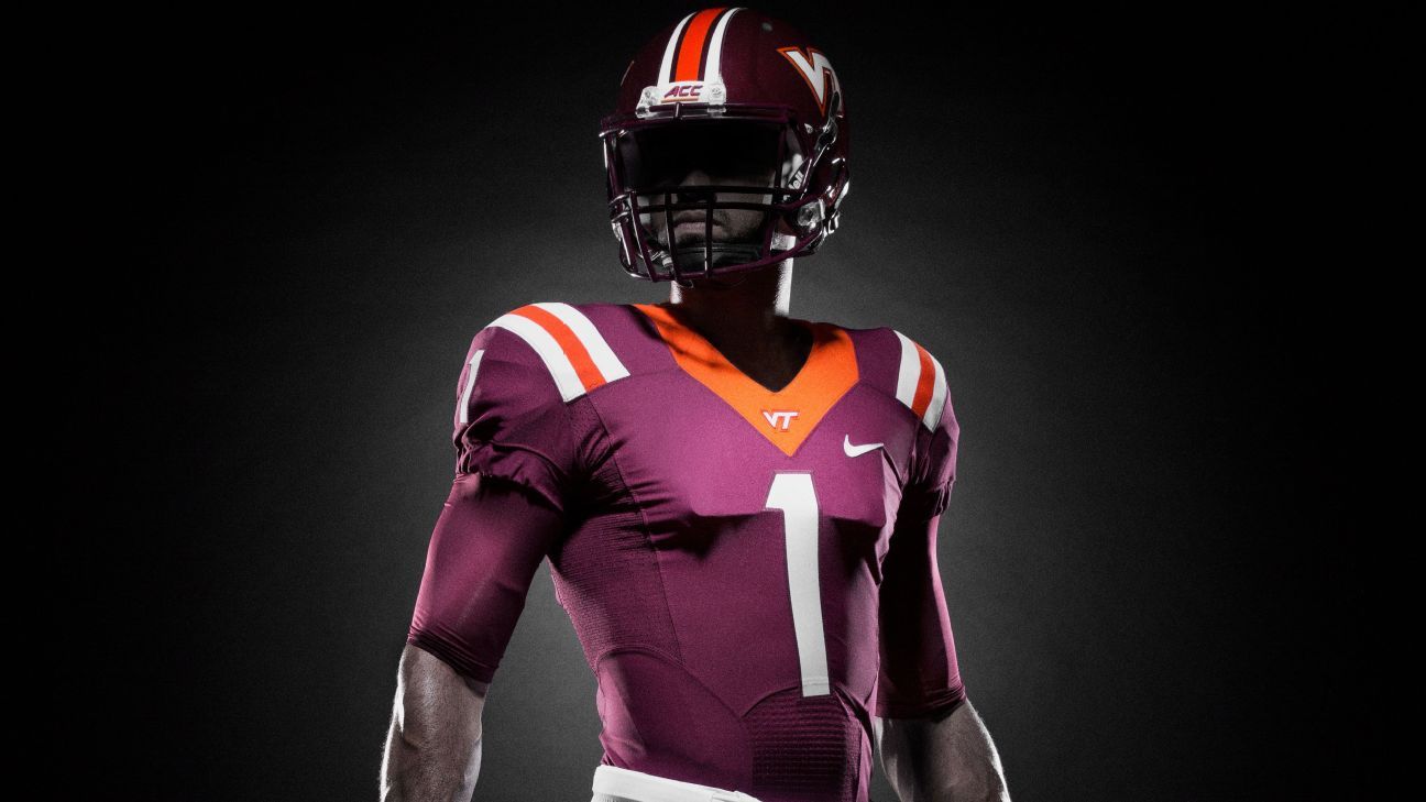 Virginia Tech uniforms get a makeover ACC Blog ESPN