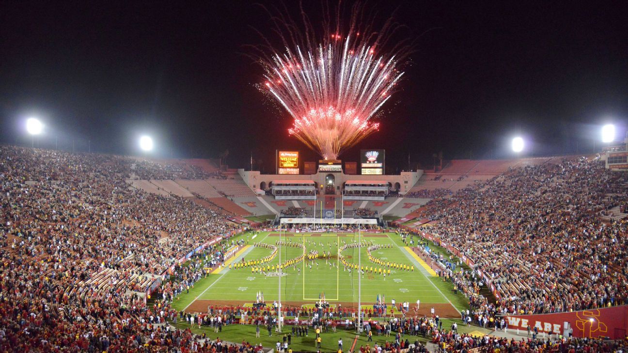 Airline offers to end LA Coliseum name change - ESPN