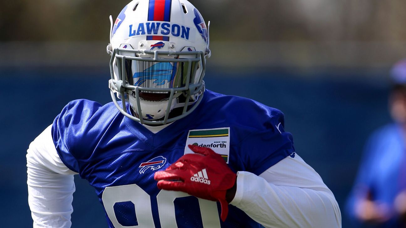 Firstround pick Shaq Lawson of Buffalo Bills will return to practice