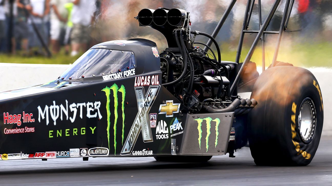 Brittany Force leads qualifying in NHRA Kansas Nationals ESPN