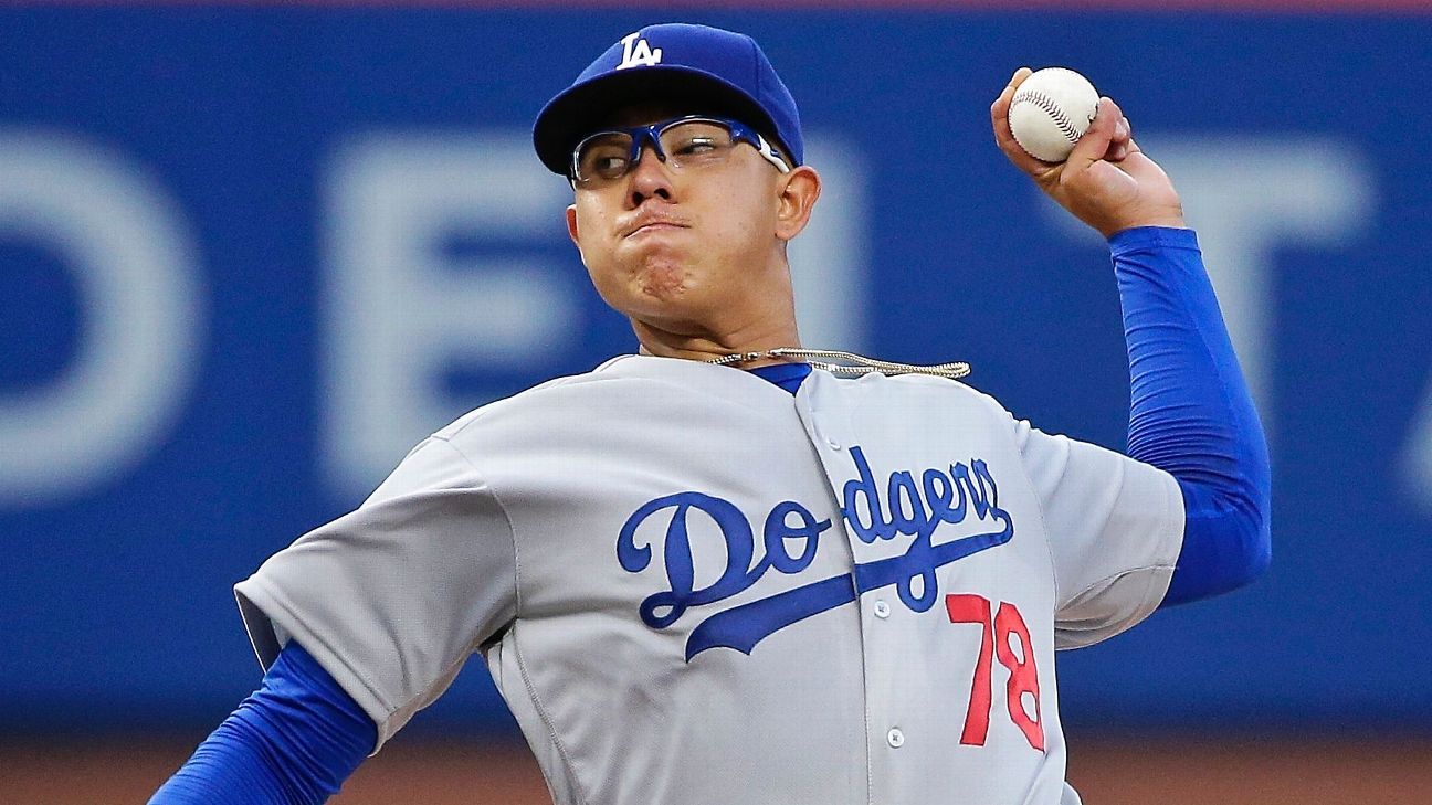 Los Angeles Dodgers send pitcher Julio Urias back to Triple-A one day after  brief debut - ESPN