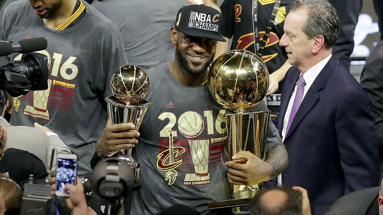 LeBron James unanimously wins NBA Finals MVP