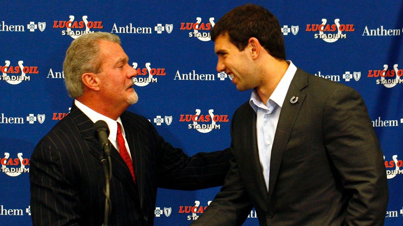 Andrew Luck: Indianapolis Colts boss Jim Irsay rules out