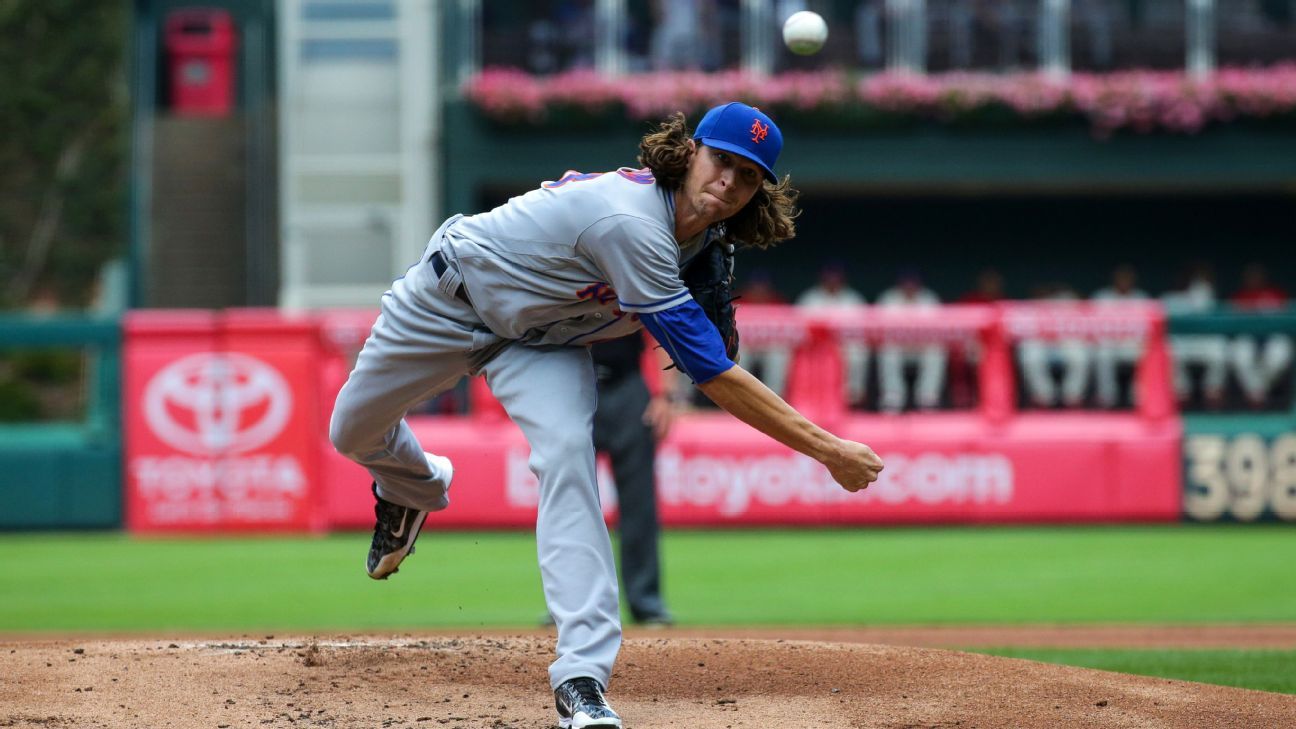 Jacob deGrom, Mets blank Phillies in home opener