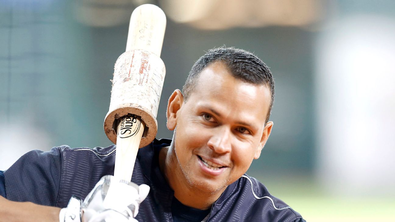 Alex Rodriguez Turns 41, and Celebration Shifts to Yankees' Bench