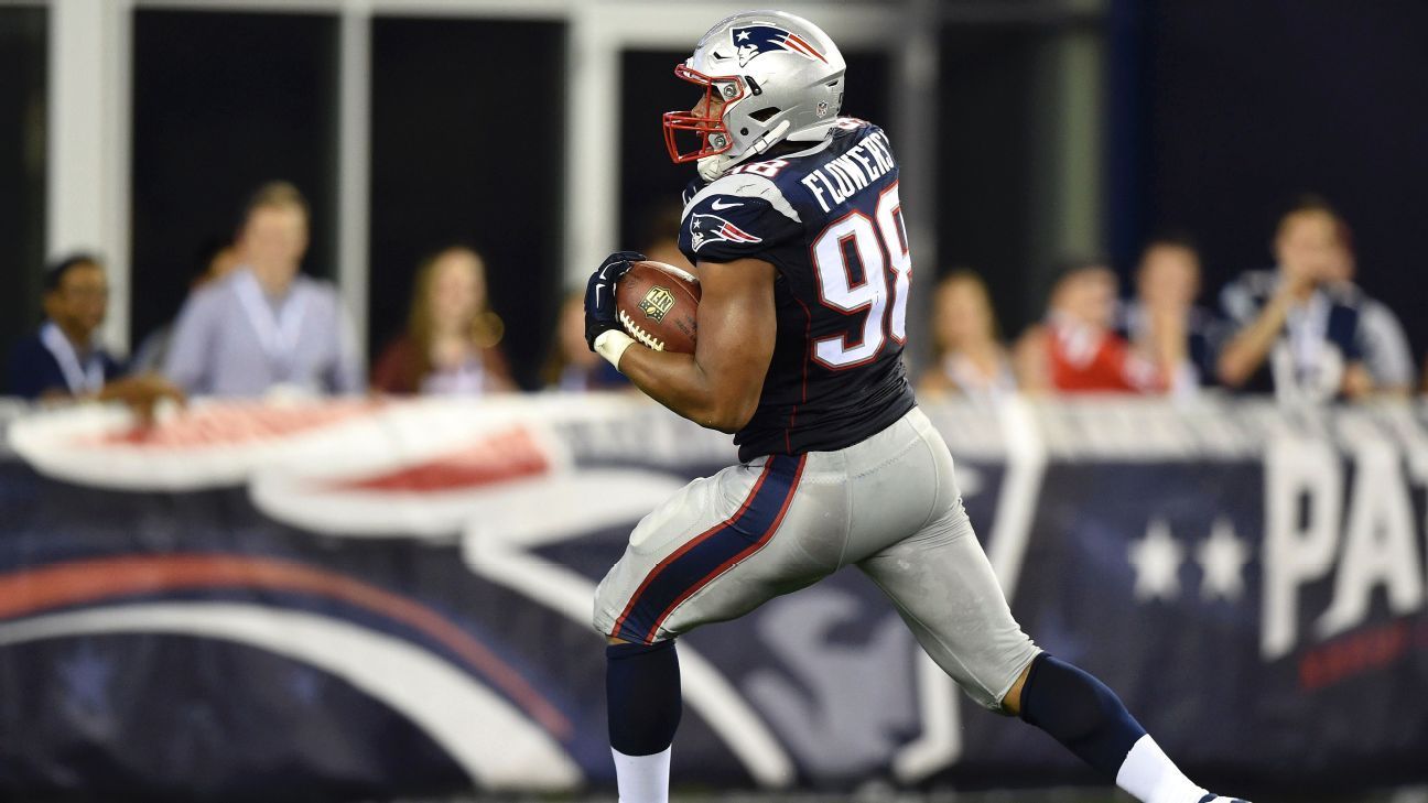 Trey Flowers - NFL: Indianapolis Colts at New England Patriots