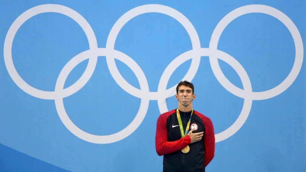 Michael phelps first olympic games