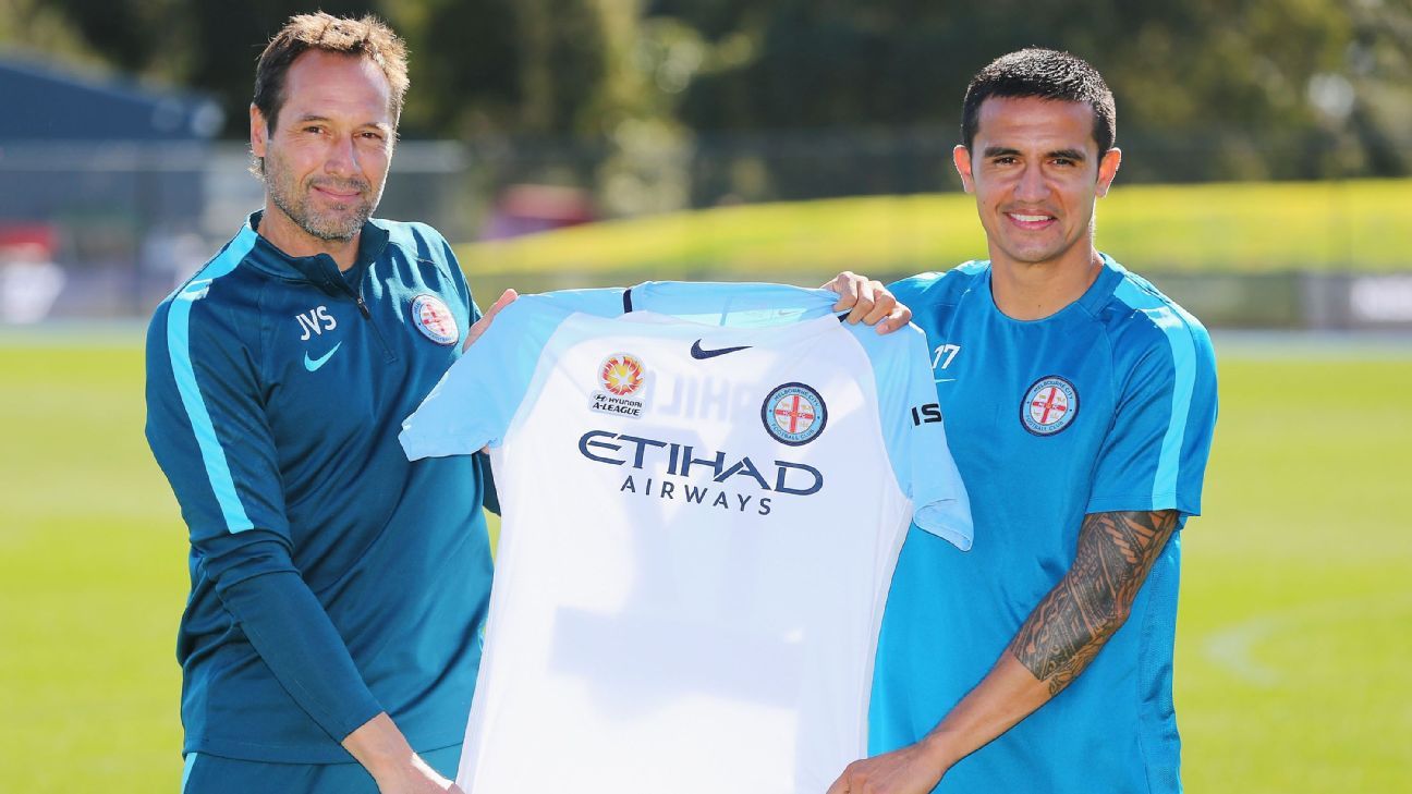 Tim Cahill ready for pressure as ALeague and Melbourne