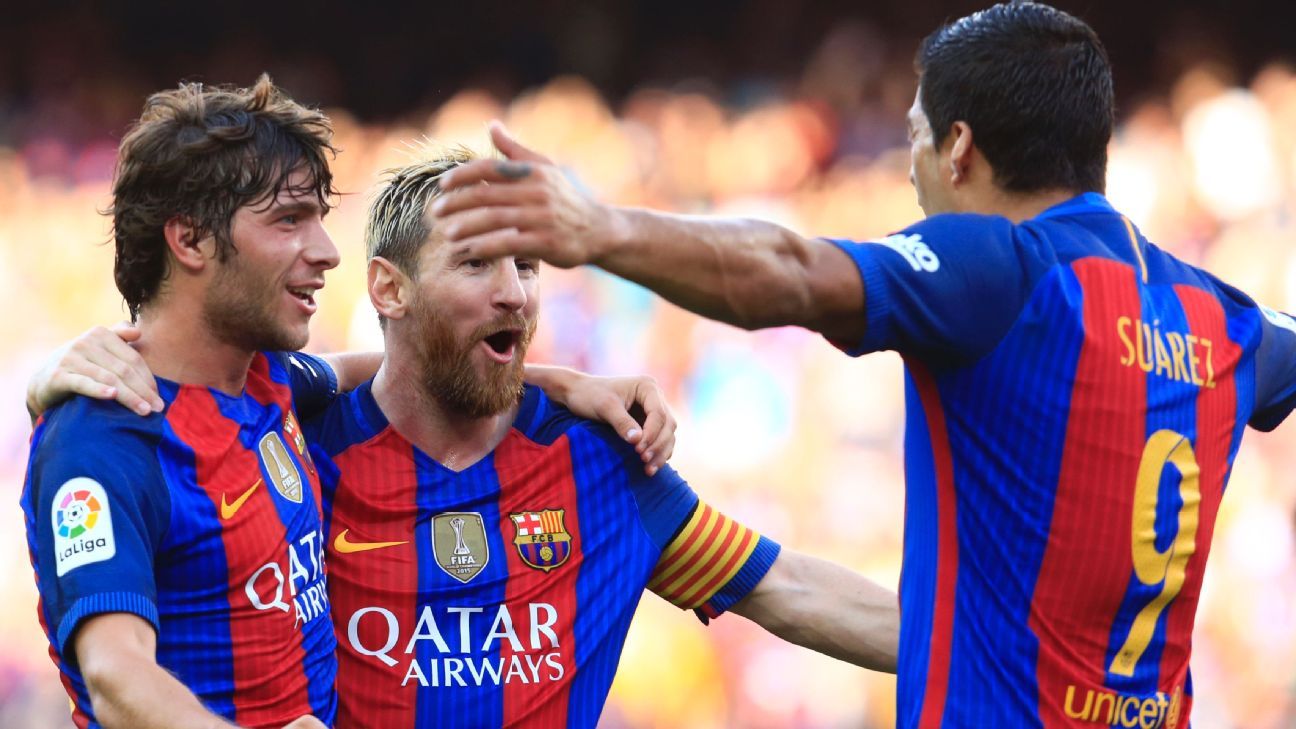 Barcelona vs. Real Betis - Football Match Report - August 20, 2016 - ESPN