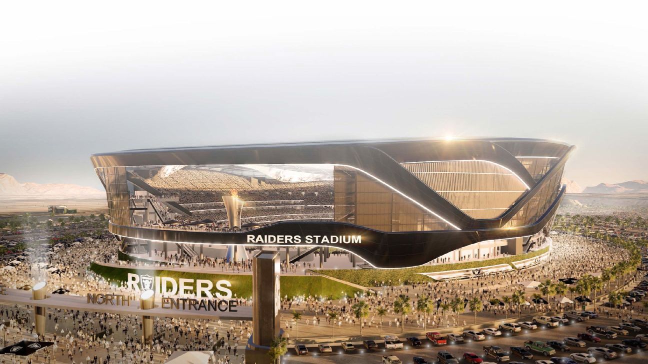 Las Vegas stadium backers down to 2 top sites for Oakland Raiders - ESPN