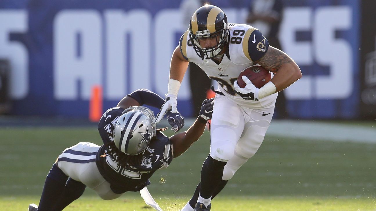 Tyler Higbee: 'Pretty Cool' To Set Rams' Record For Most Touchdowns By  Tight End