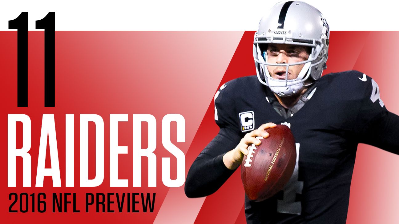 2016 NFL preview: Raiders primed for first playoff run since 2002 - ESPN -  Las Vegas Raiders Blog- ESPN