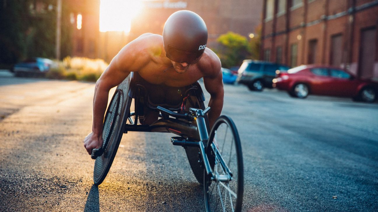 Inspiring wheelchair racer Josh George will have hands full at Rio