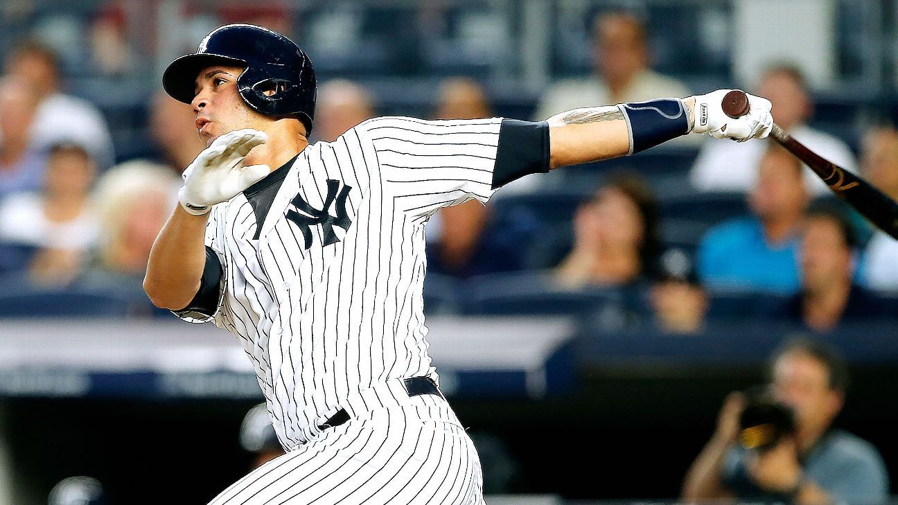 Gary Sanchez working on defensive work at NY Yankees spring training