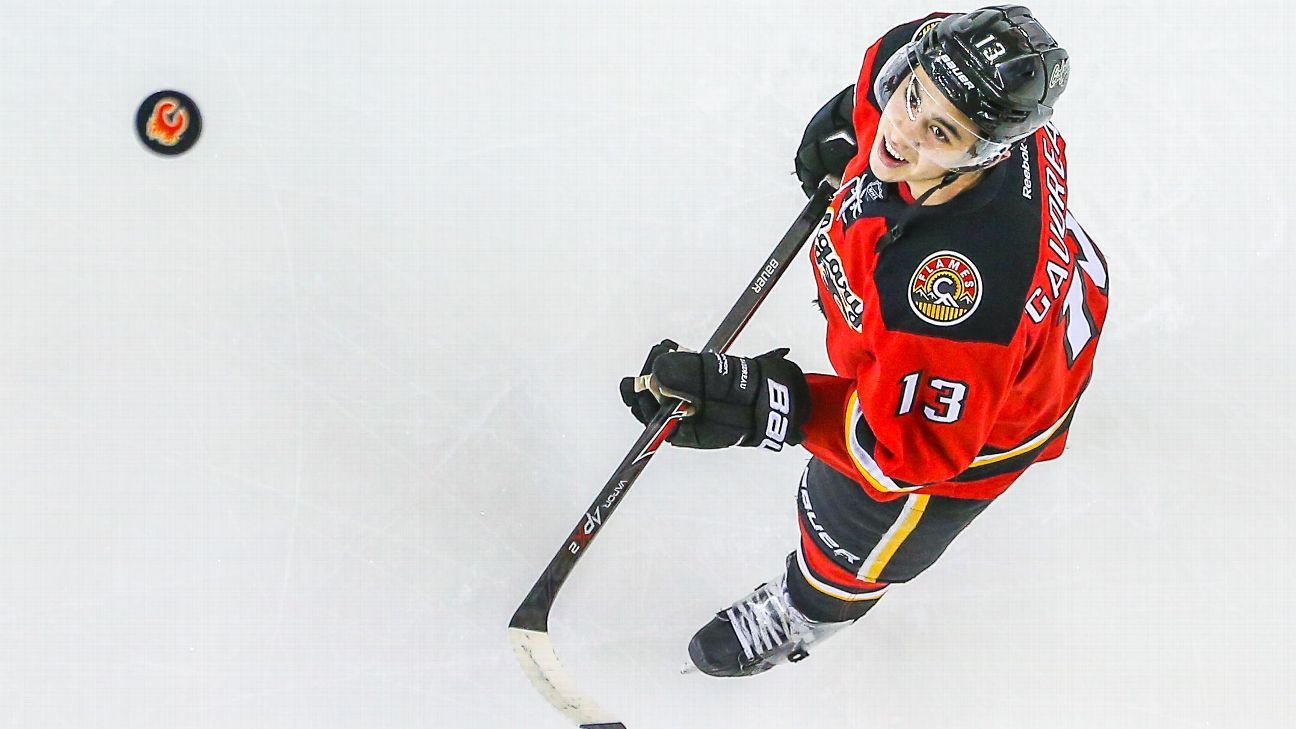 Johnny Gaudreau re-signs with Calgary Flames