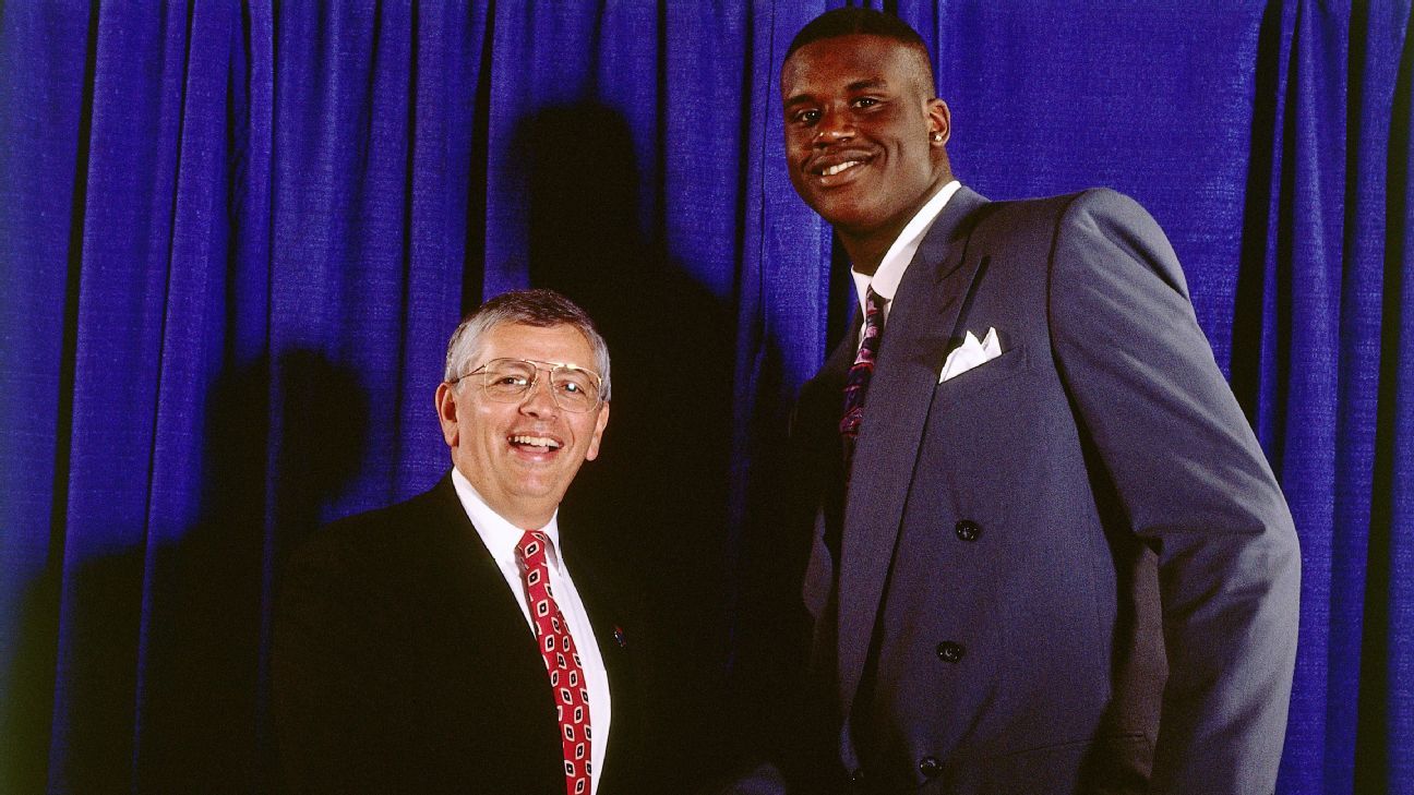 Shaq Made This Draft Special, Shaquille O'Neal, Looking back to when Shaquille  O'Neal was drafted No. 1 overall in the '92 Draft 