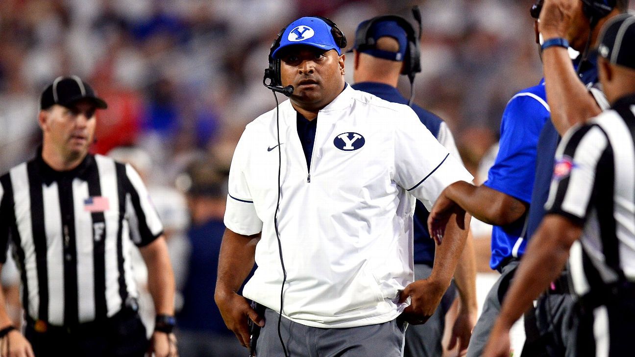 BYU extends coach Kalani Sitake through 2023 season ESPN