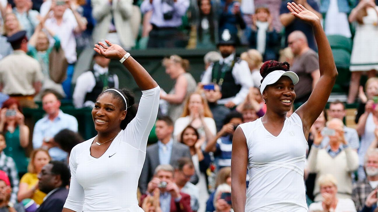 Serena Williams is more nervous watching Venus at Wimbledon than she is