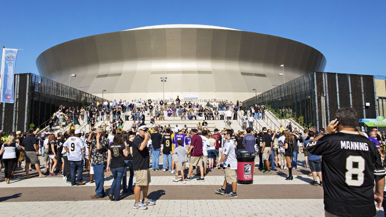 New Orleans announced mandates for attending Saints home games