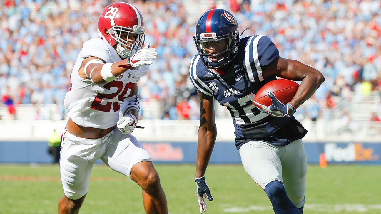 Stage hasn't been too big for Ole Miss' Van Jefferson