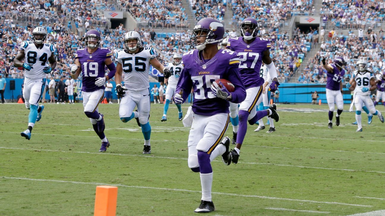 Minnesota Vikings' Marcus Sherels ties team record with 86-yard punt return  for TD – Twin Cities