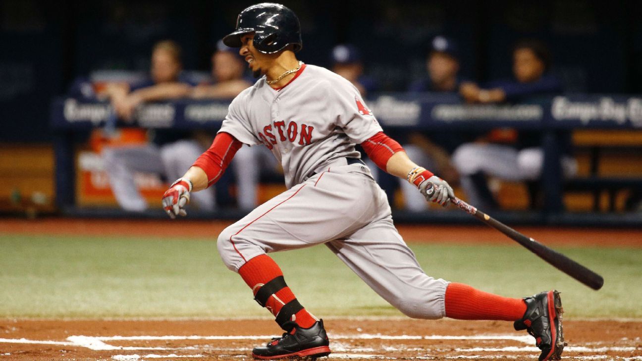 Mookie Betts injury: Boston Red Sox star not playing because of