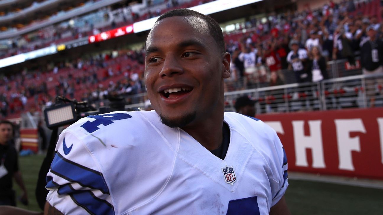 Cowboys' Dak Prescott is gaining attention, on field and at drivethru