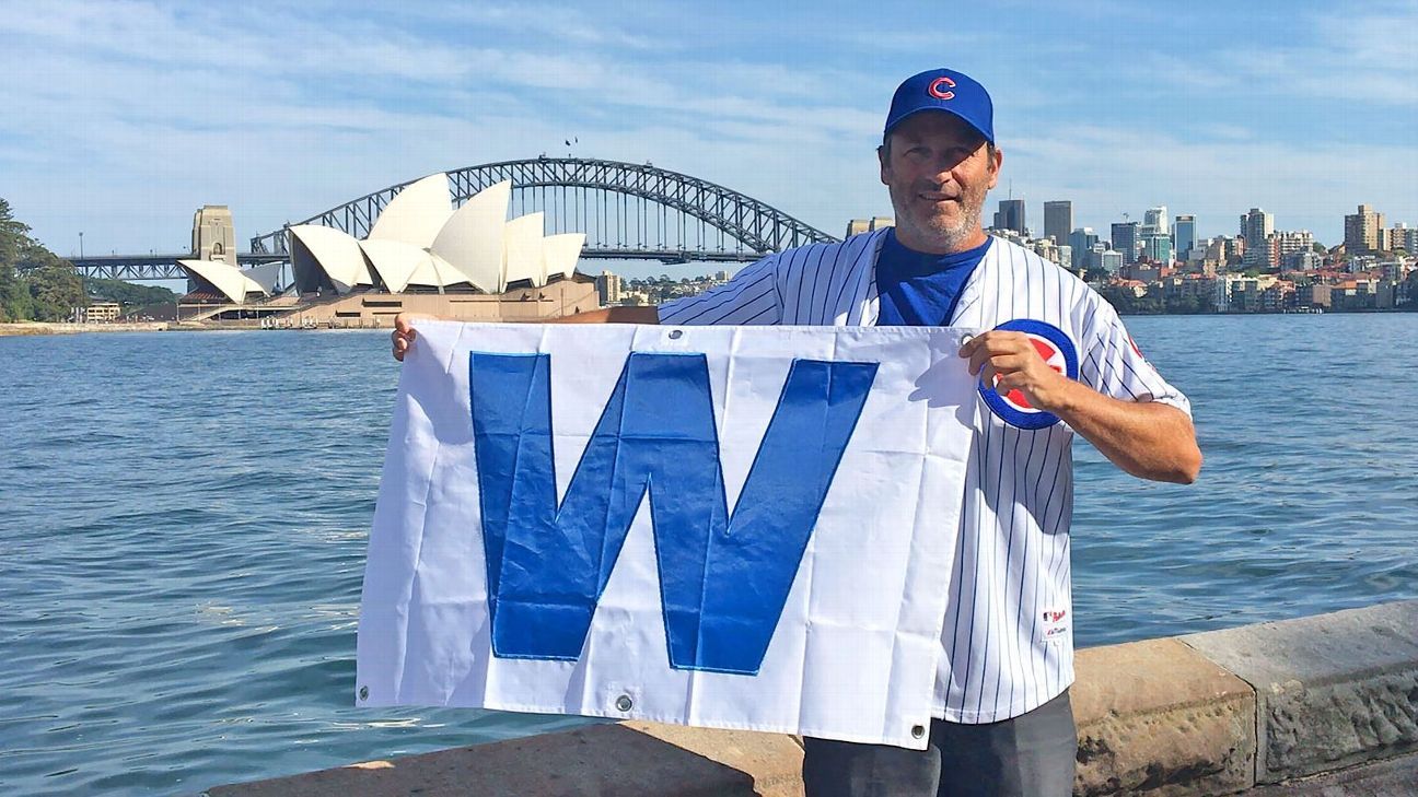 Meet Aussie Dallas Kilponen, the Cubs' biggest fan Down Under