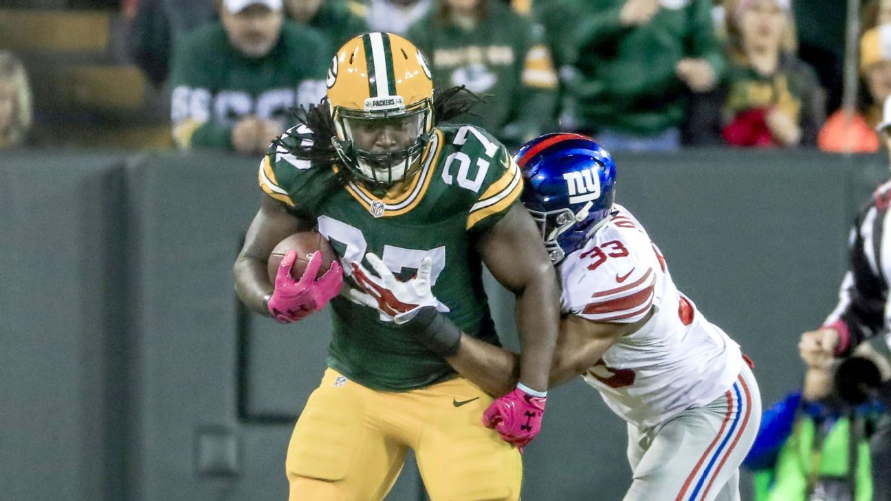 Green Bay Packers Eddie Lacy feels playoff strong this year - ESPN