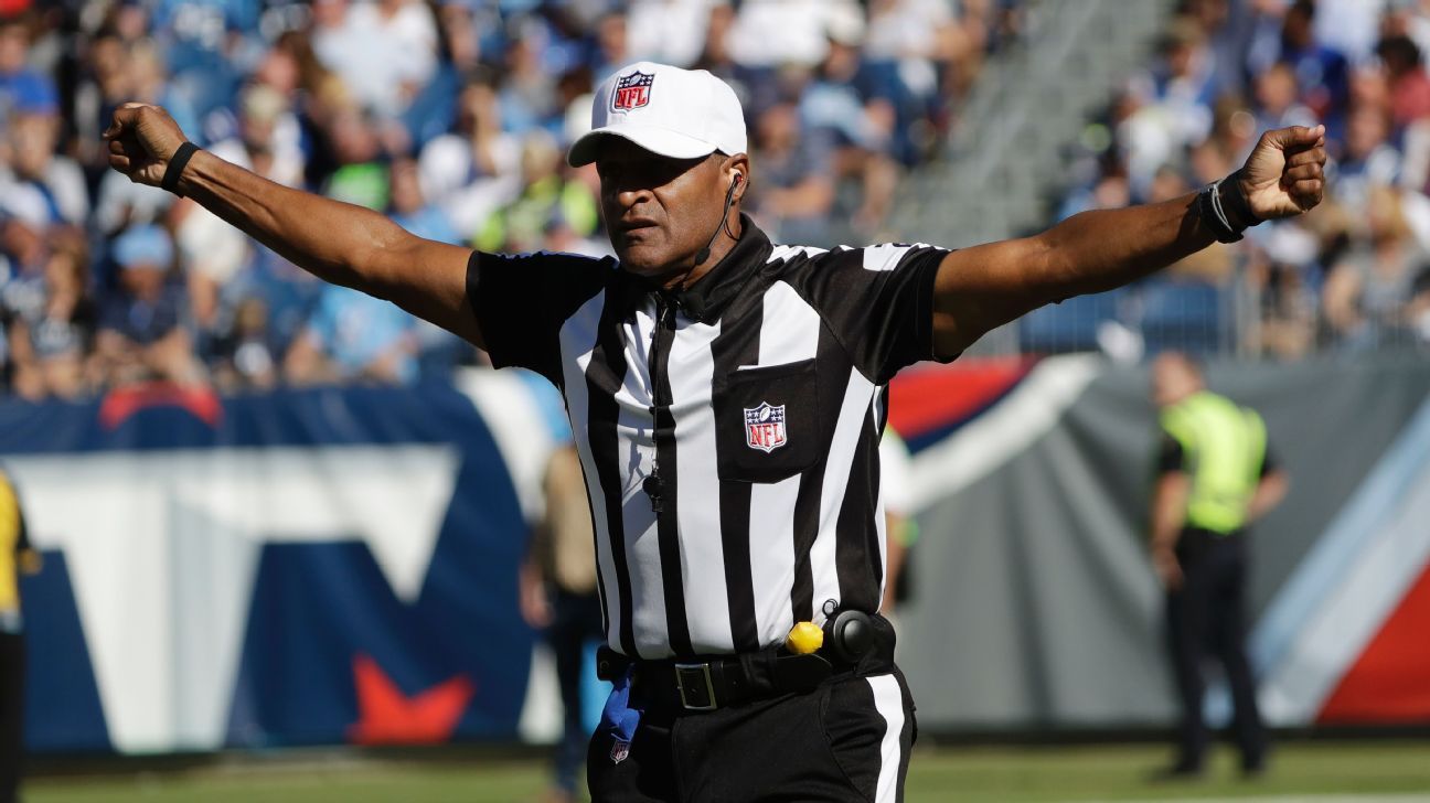 First all-Black NFL officiating crew to work Monday Night Football game -  ESPN