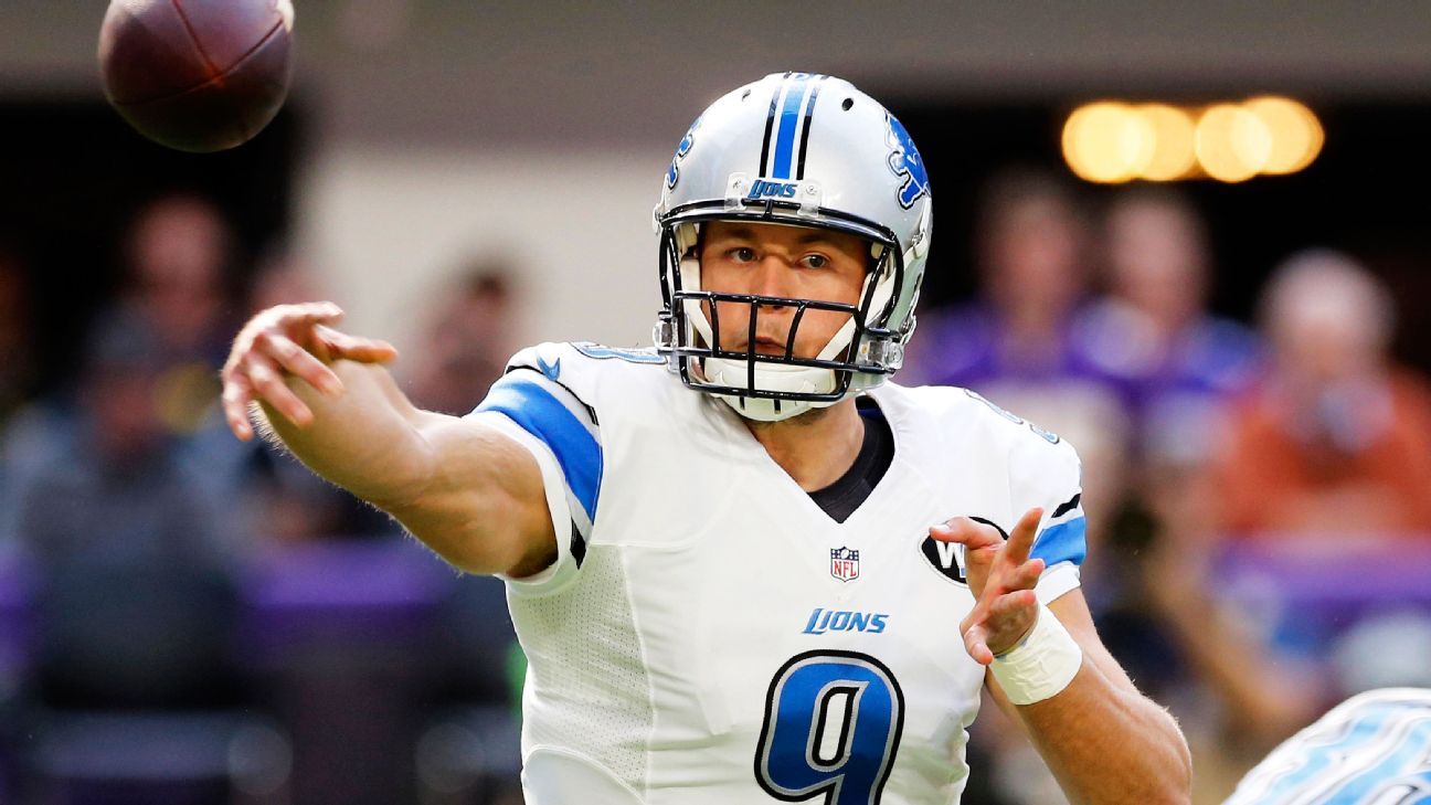 Matthew Stafford gave the Detroit Lions all he had -- on the field and off  - ESPN - Detroit Lions Blog- ESPN