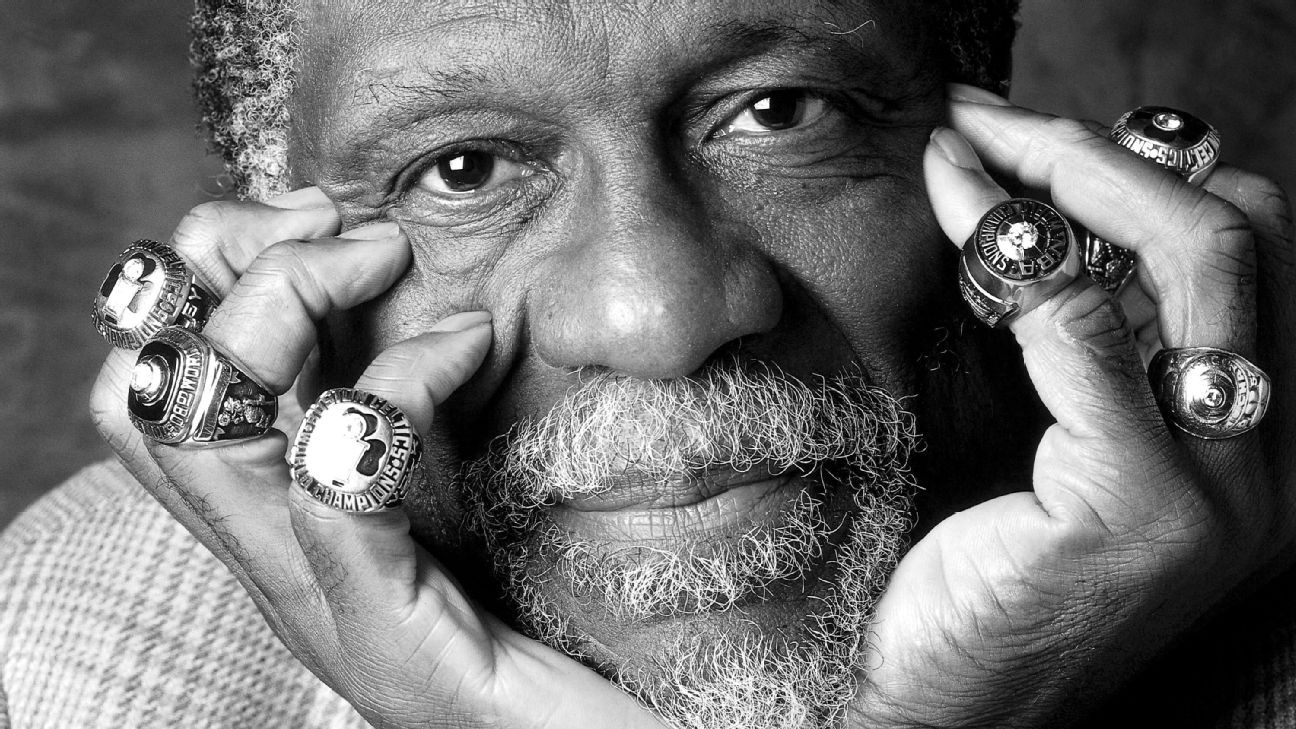 NBA on TNT on X: NBA legend Bill Russell has died at the age of 88. Russell  was an 11x NBA champion, 5x NBA MVP, and won 2 NBA championships as the