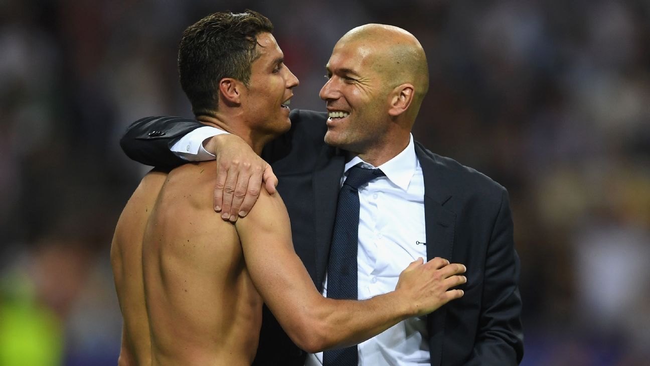 This is his team and his city' - Ronaldo exit at Real Madrid ruled out by  Zidane