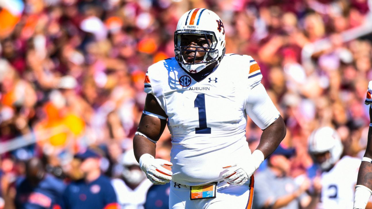 Former Auburn DT Montravius Adams out 'multiple weeks' of first NFL  preseason