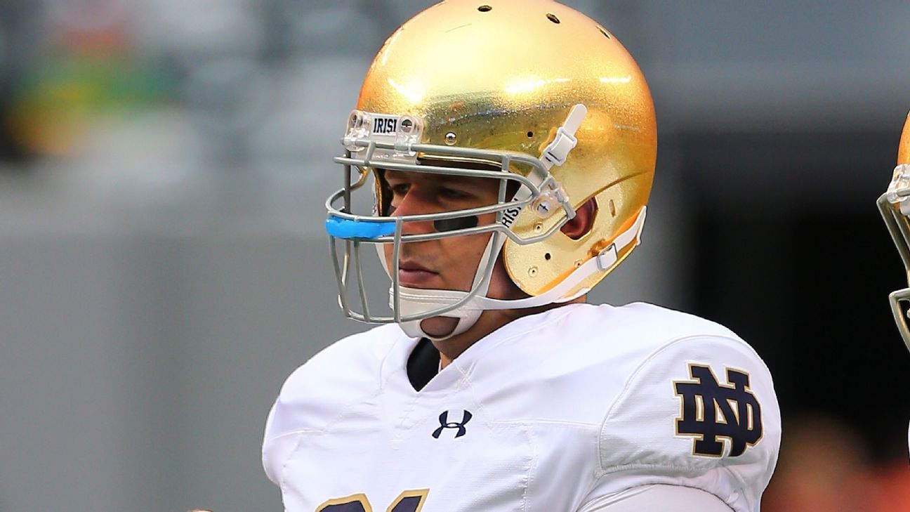 Notre Dame long snapper Scott Daly stands out by blending in ESPN