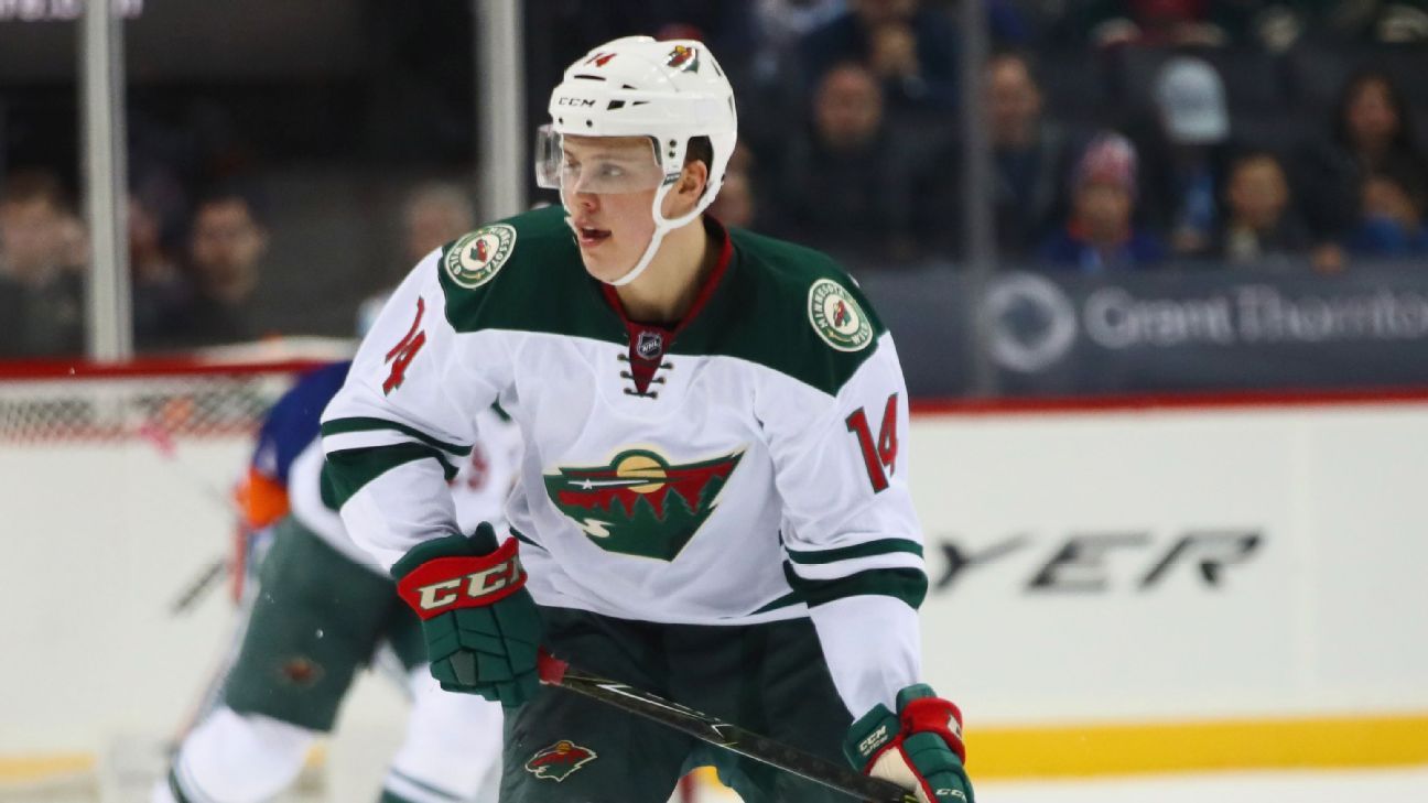 Minnesota Wild send rookie Joel Eriksson Ek back to Swedish club - ESPN