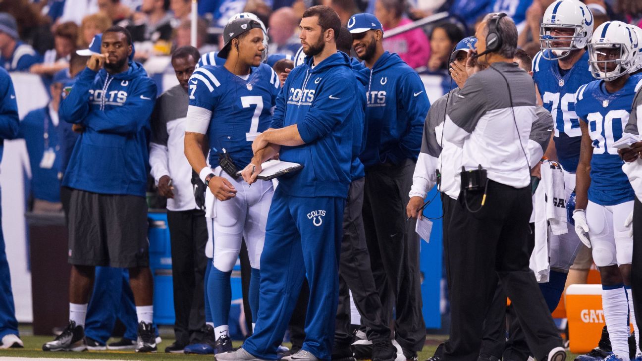 Andrew Luck out for Colts' Thanksgiving game vs. Steelers