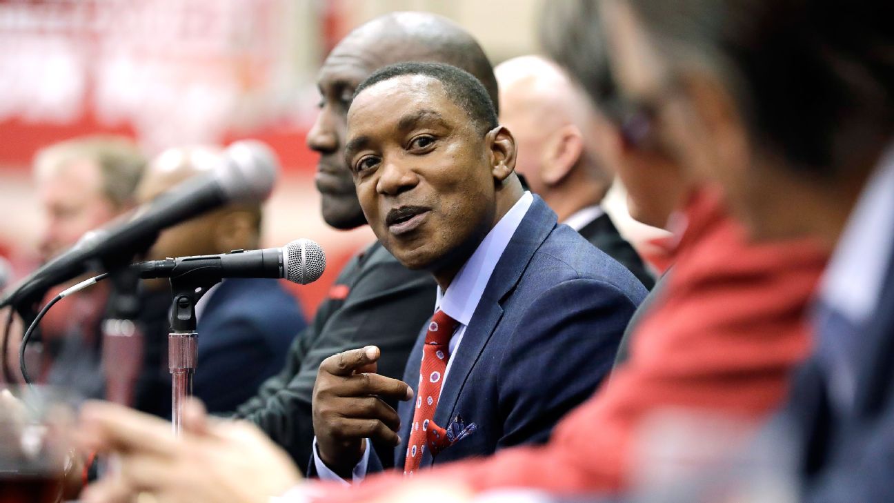 Isiah Thomas hangs up on ESPN Radio show over photo complaint