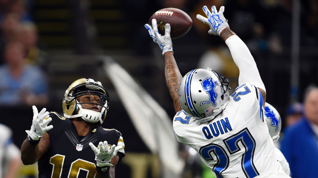 Detroit Lions' Glover Quin: I'm one of the best safeties in the NFL