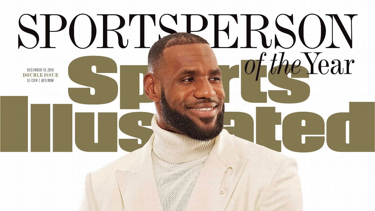 LeBron James Wears Safety Pin on Sports Illustrated Cover