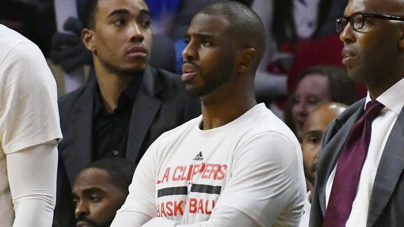 Chris Paul of Los Angeles Clippers could return from thumb injury this
