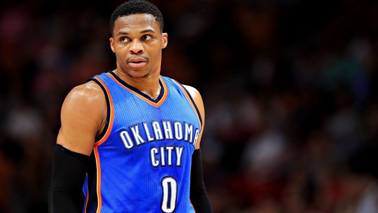 OKC's Russell Westbrook doesn't waste time for triple-double No. 15 ...
