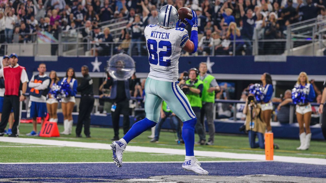 Jason Witten Ascends Career Receptions List; Passes Former Cowboy ✭ Inside  The Star