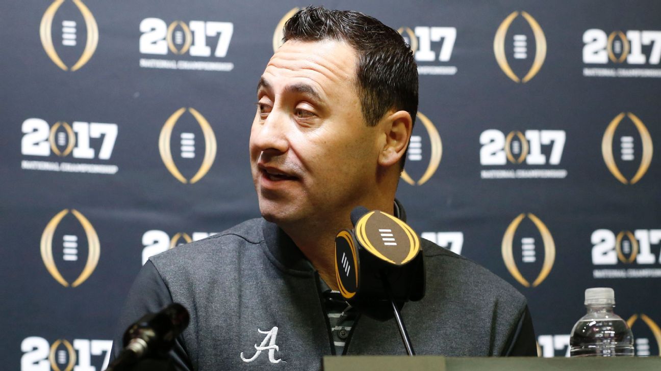 Steve Sarkisian says offensive coordinator change didn't have much