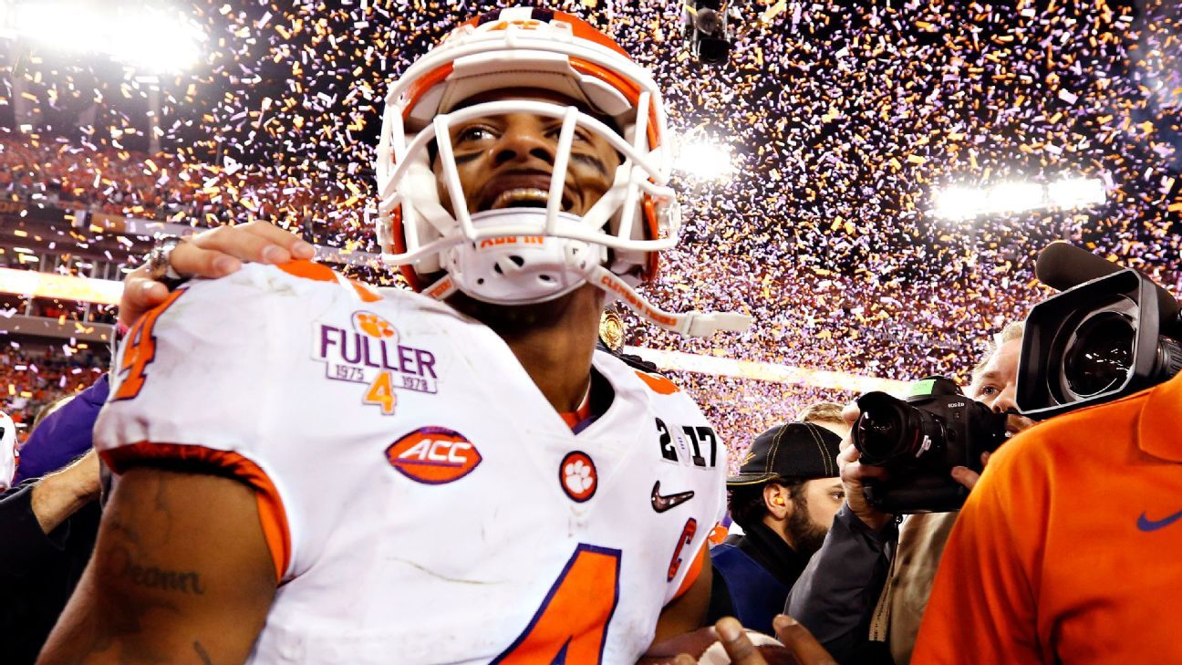 Wild fourth quarter ends with Clemson as CFP champs ESPN College