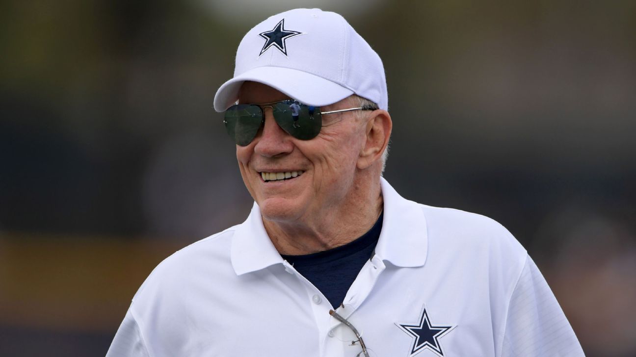 Dallas Cowboys worth 4.8 billion, almost twice as much as average ESPN